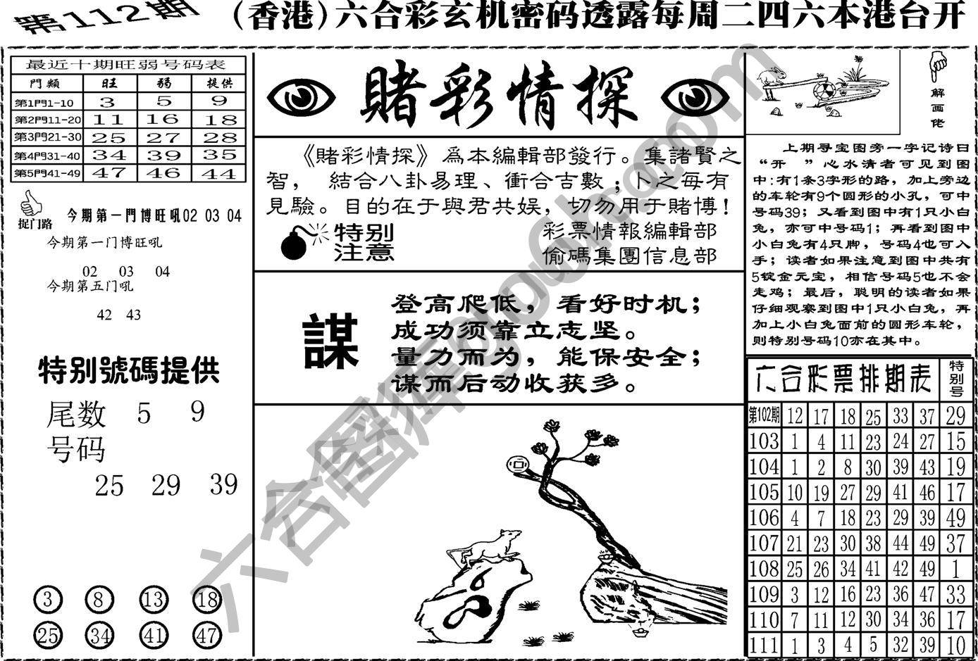 赌彩情探