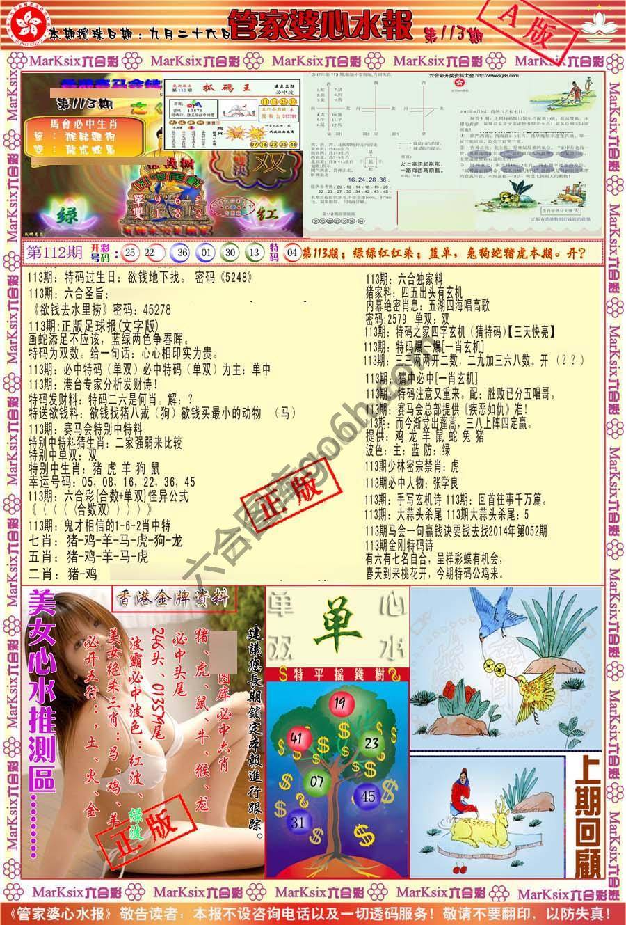 管家婆心水报