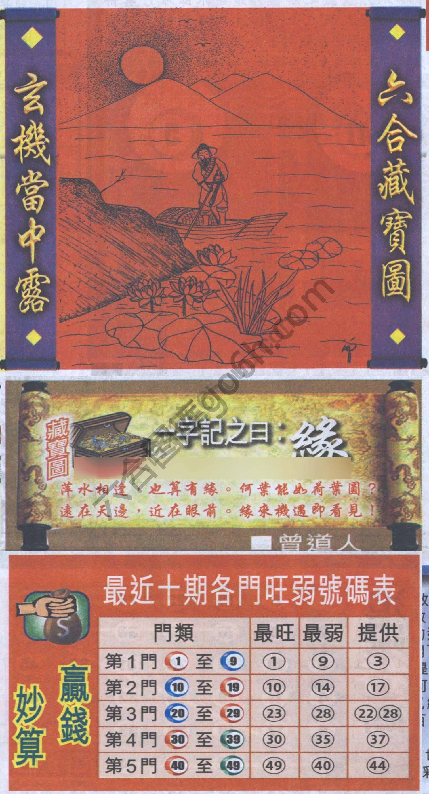高清跑狗图