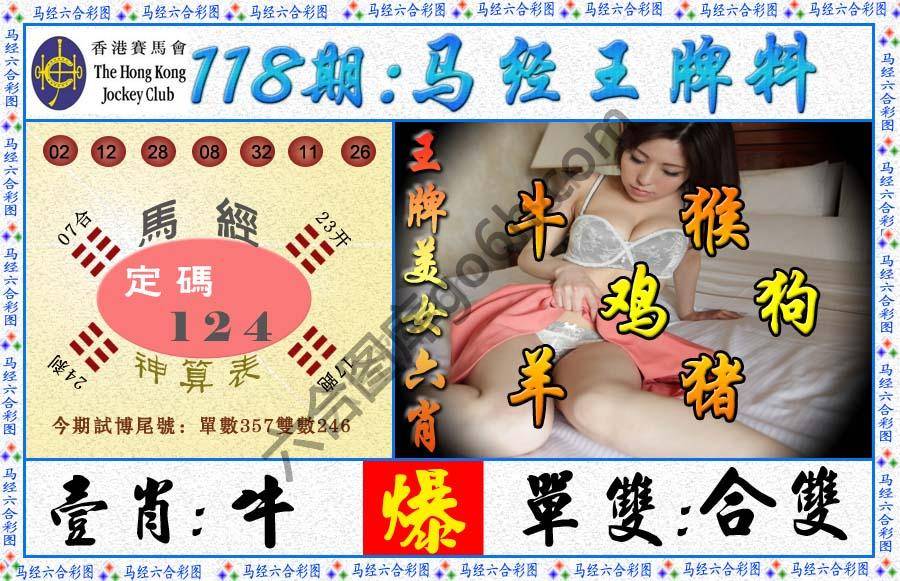马经王牌料