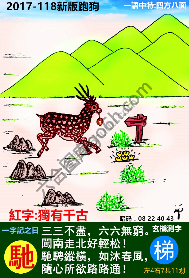 跑狗图（新版）