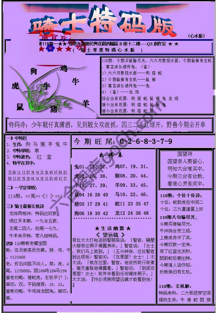 另类骑士特码版