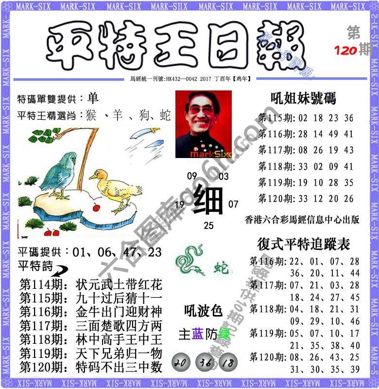 平特王日报