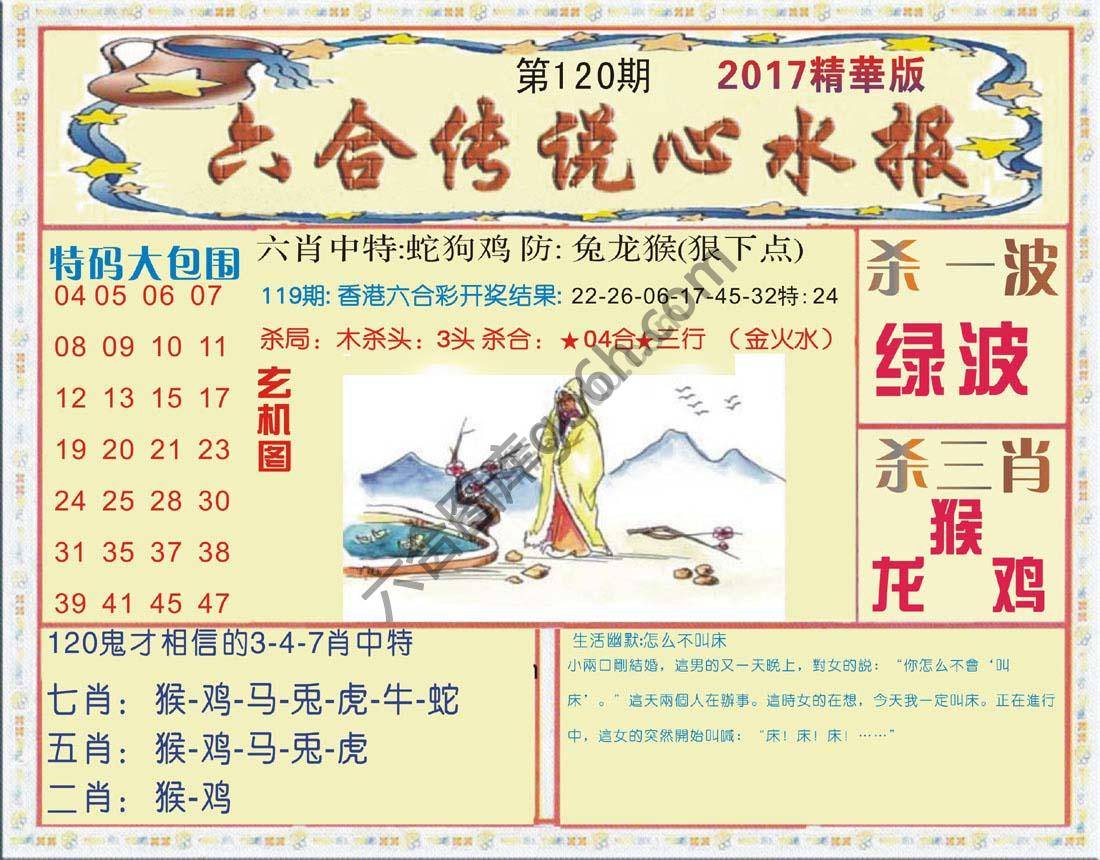 六合传说心水报