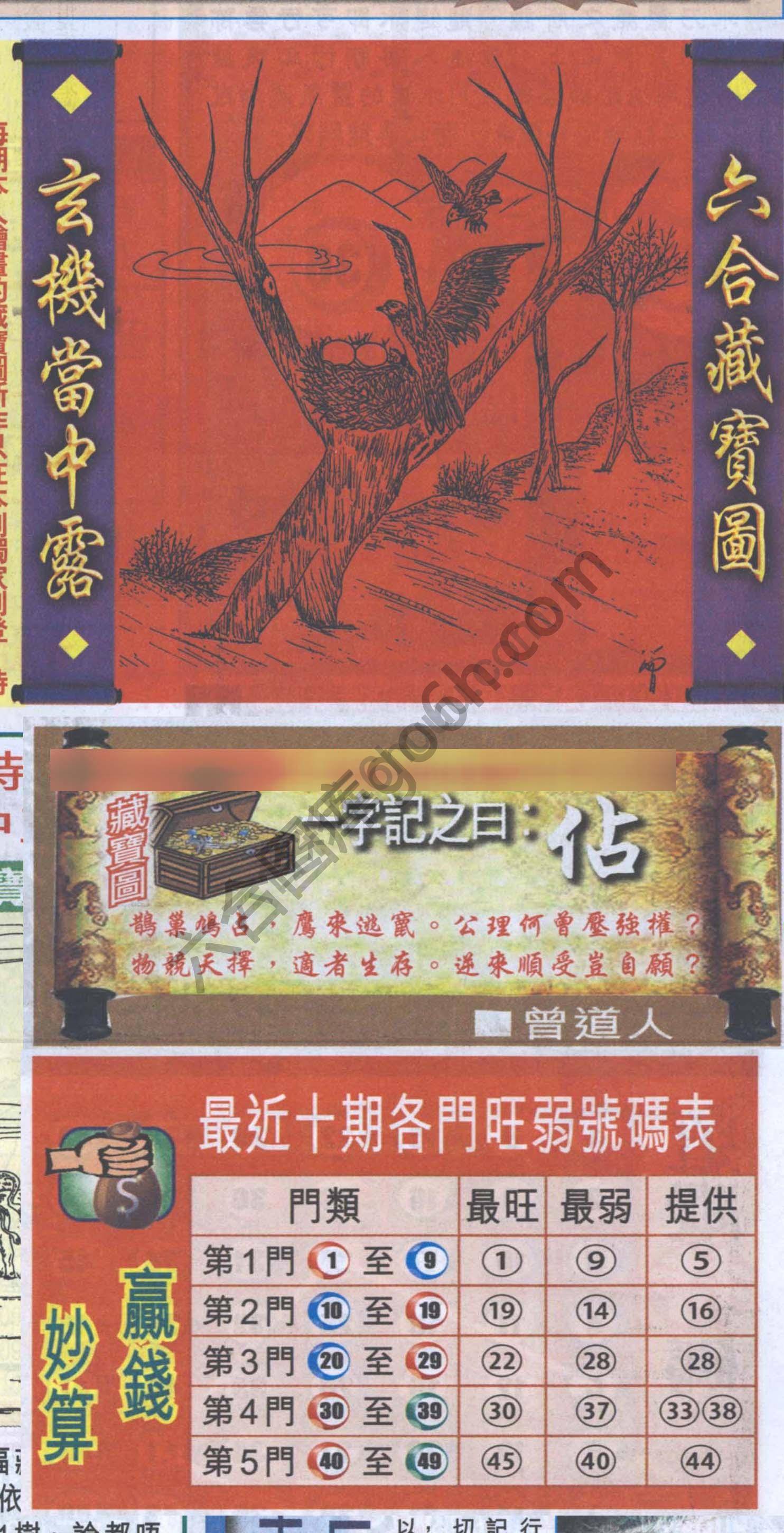 高清跑狗图