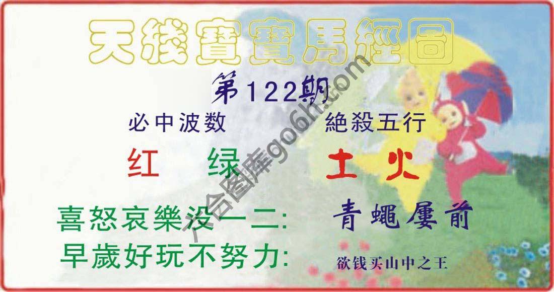 天线宝宝马经图