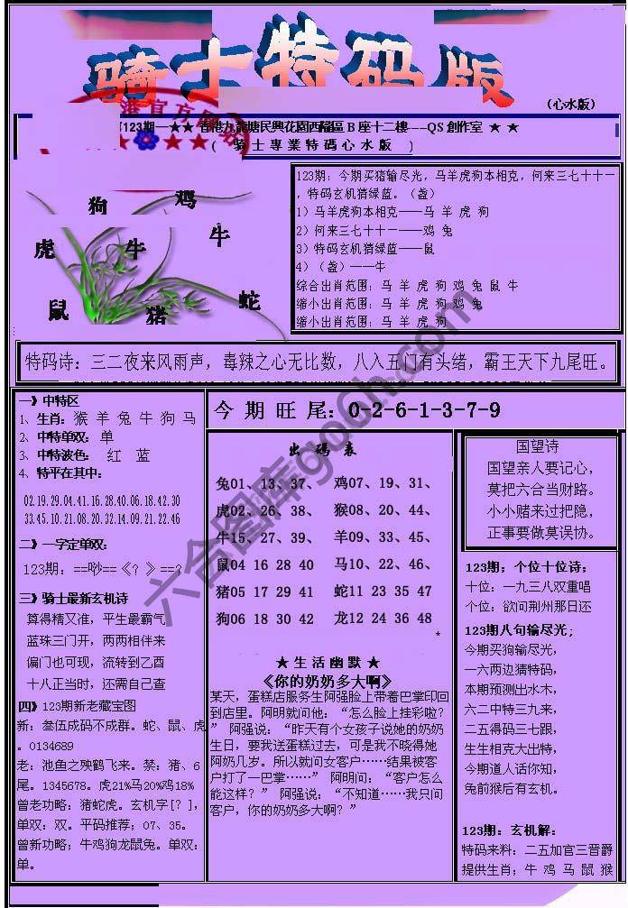 另类骑士特码版