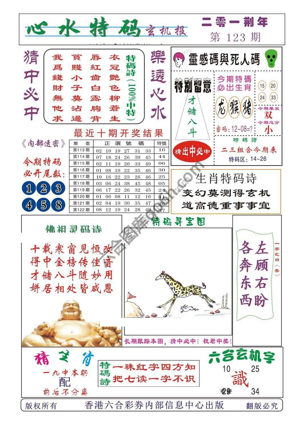 心水特码