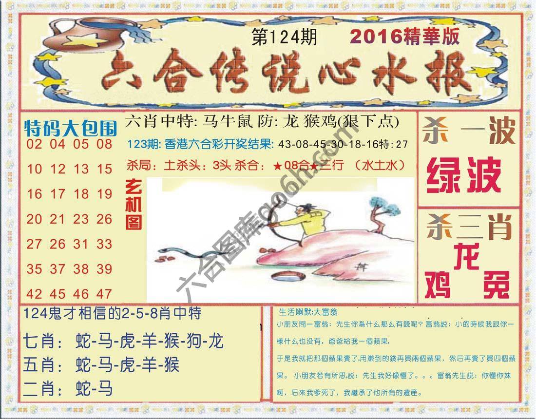 六合传说心水报