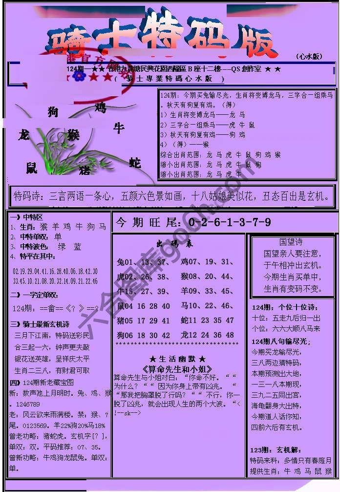 另类骑士特码版