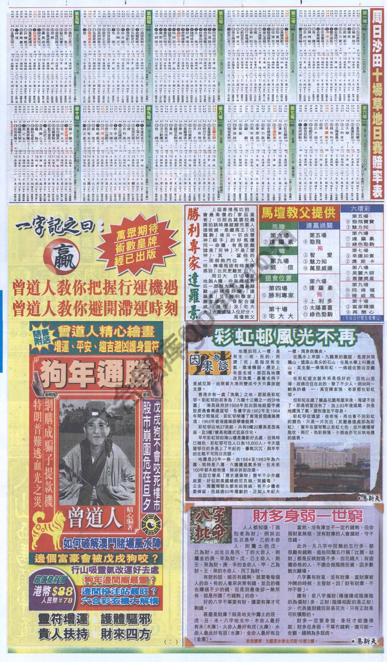 跑狗图