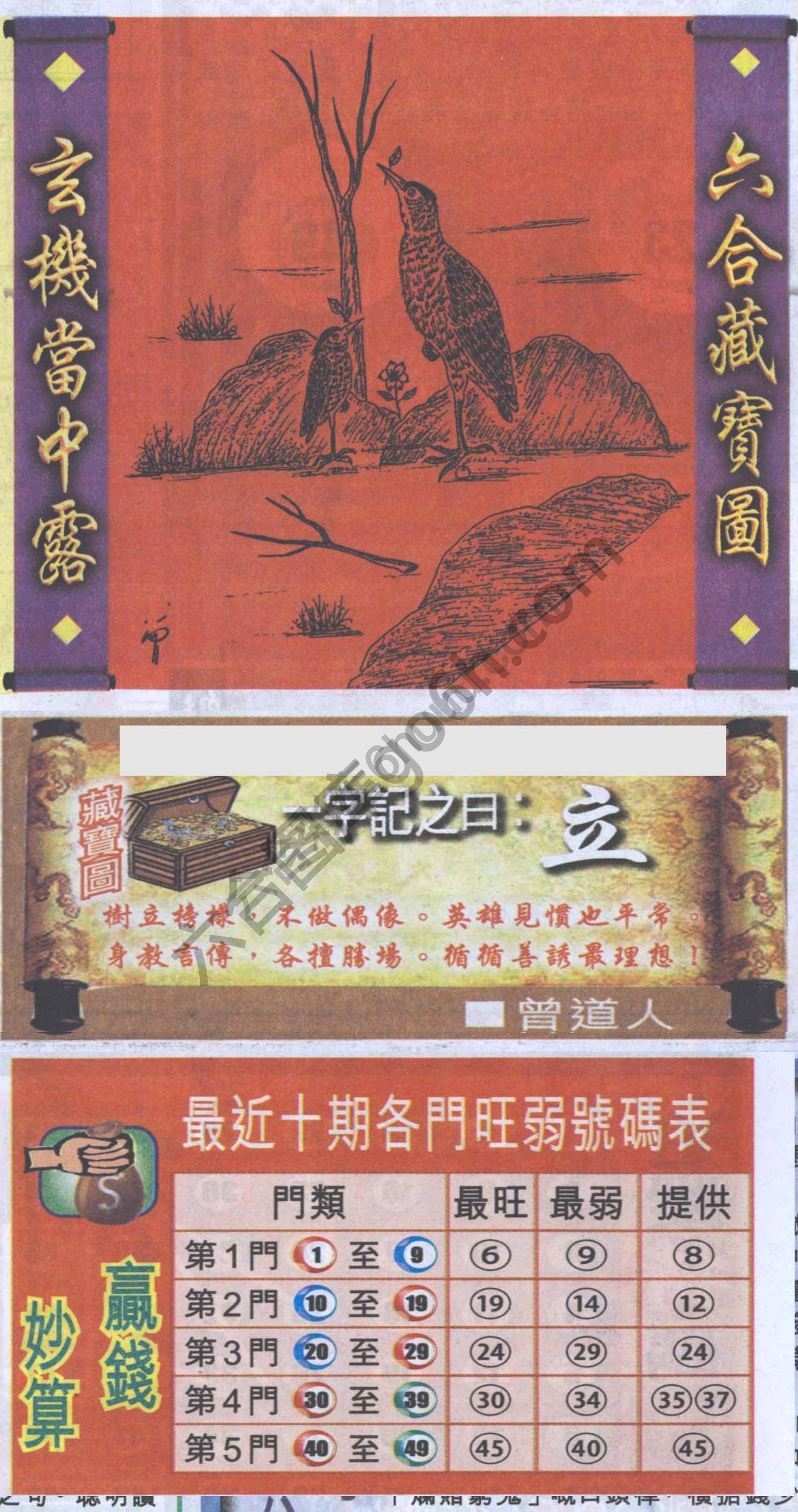 高清跑狗图
