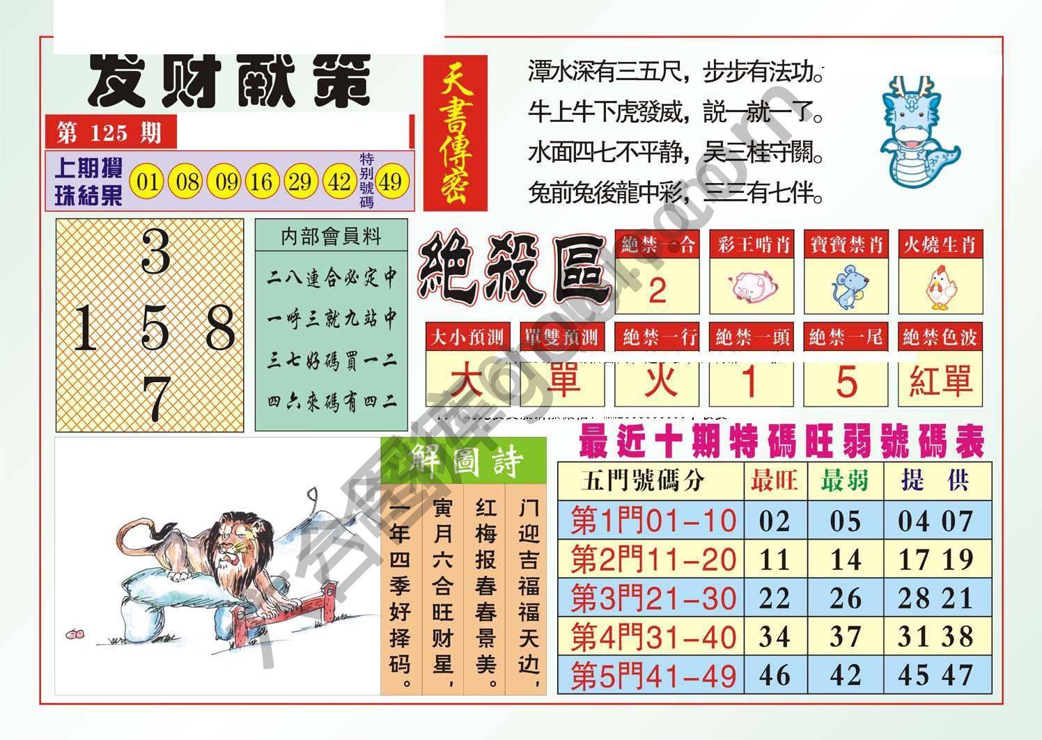 发财献策