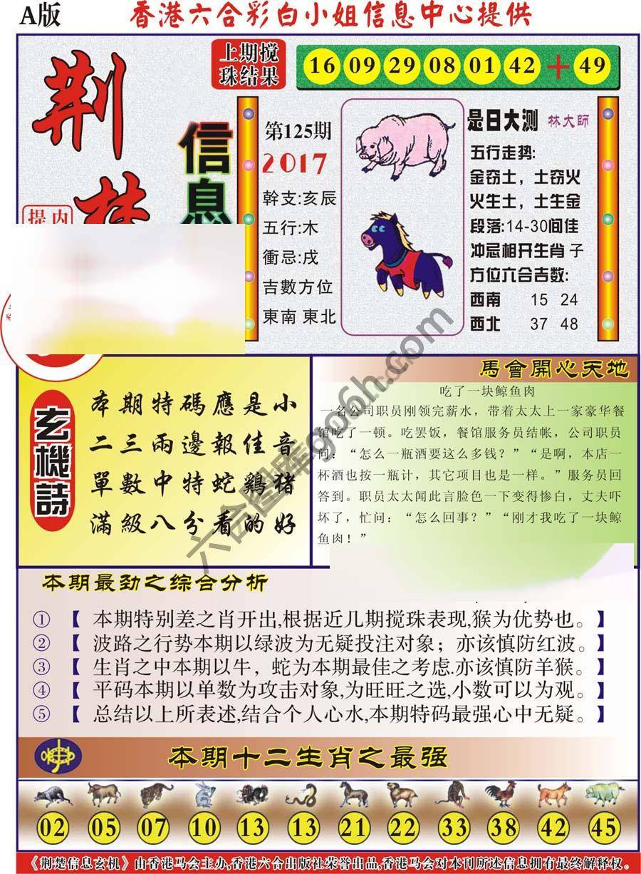 荆楚信息玄机