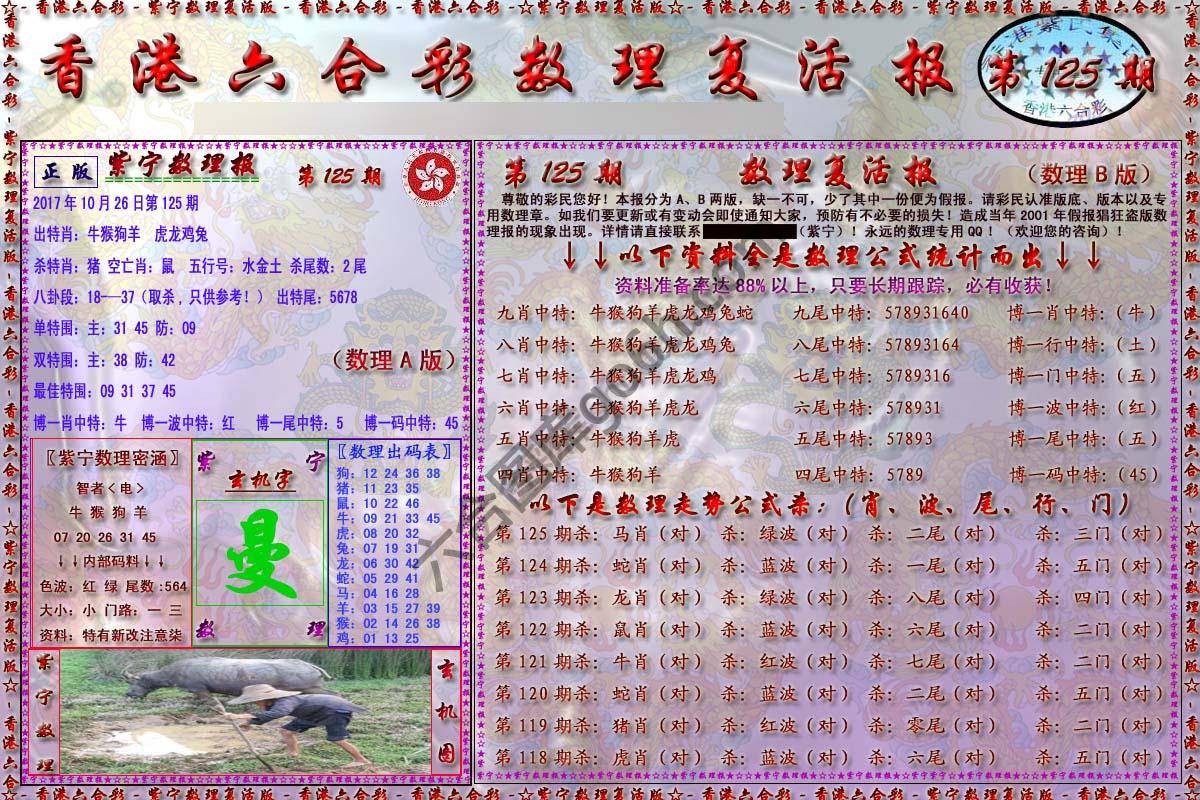 数理复活报