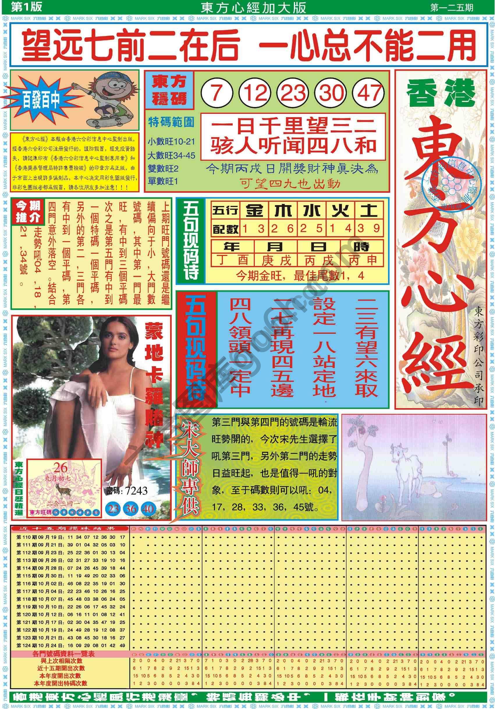 东方心经加大版