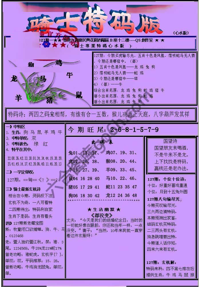 另类骑士特码版