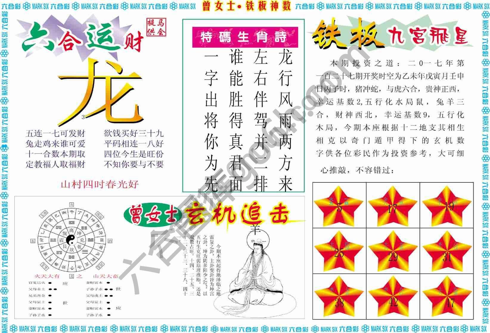 曾女士铁板神数