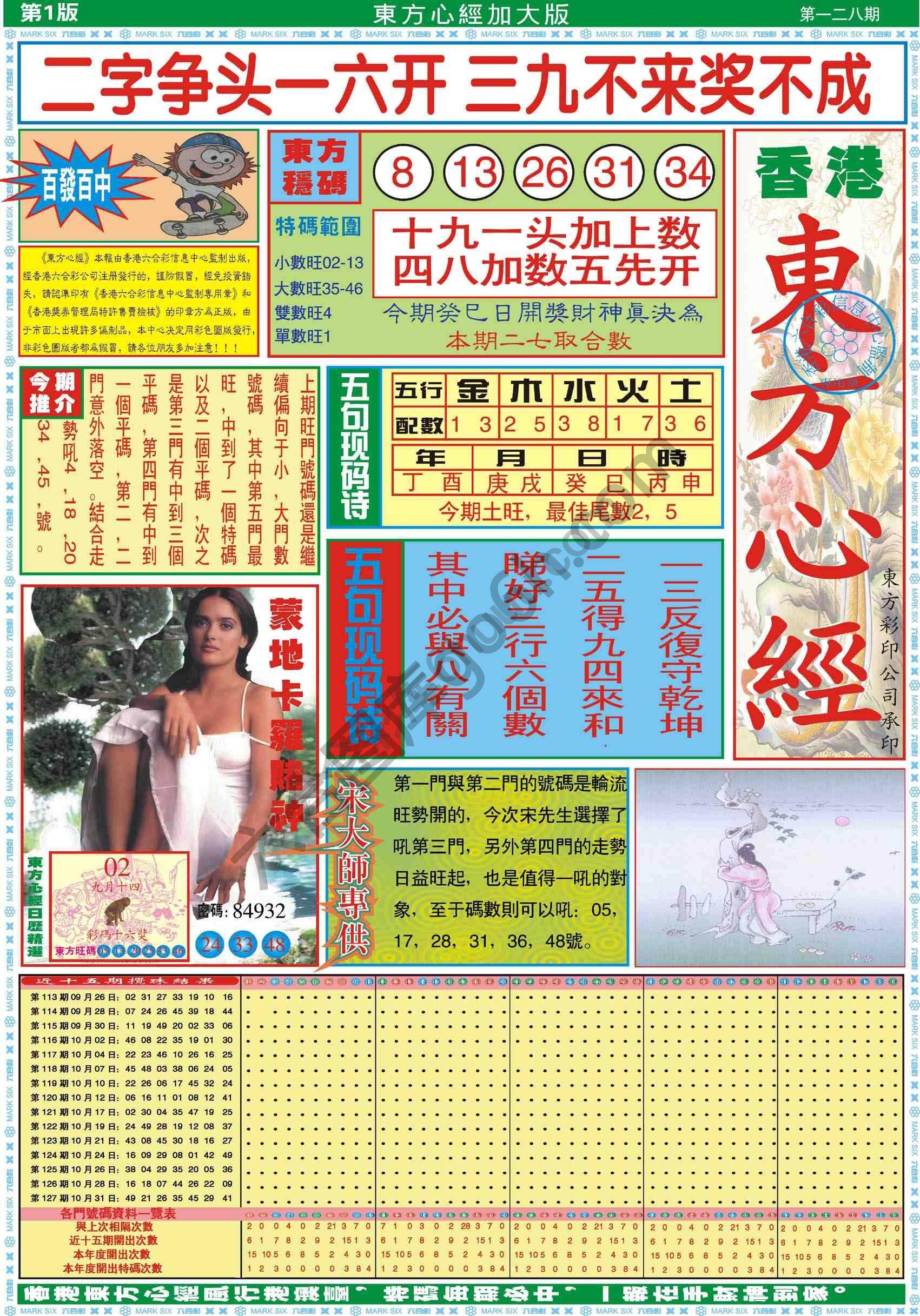 东方心经加大版