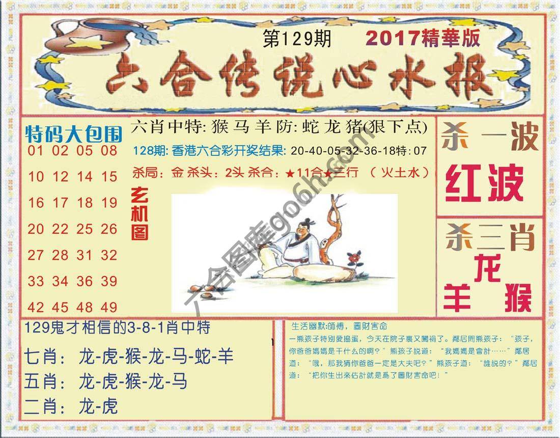 六合传说心水报
