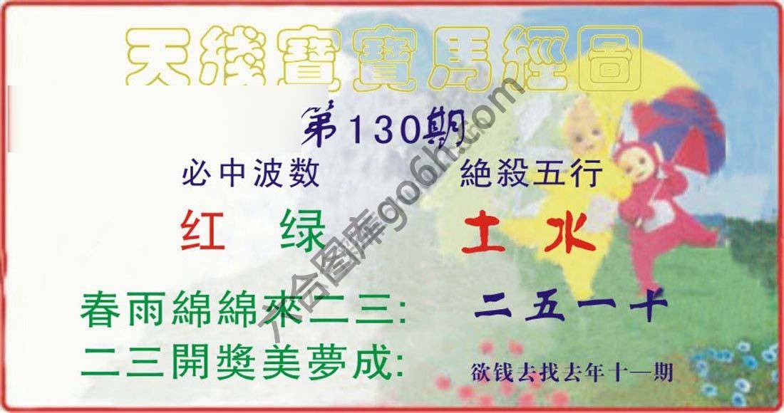 天线宝宝马经图