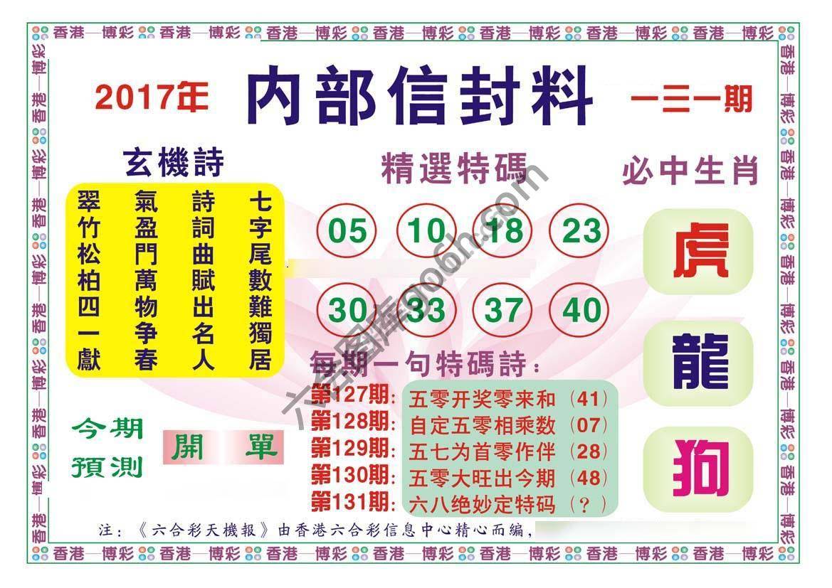 内部信封料