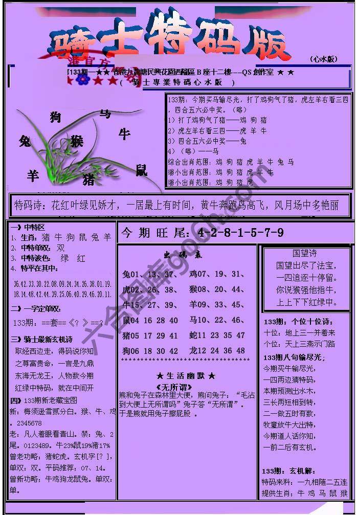 另类骑士特码版