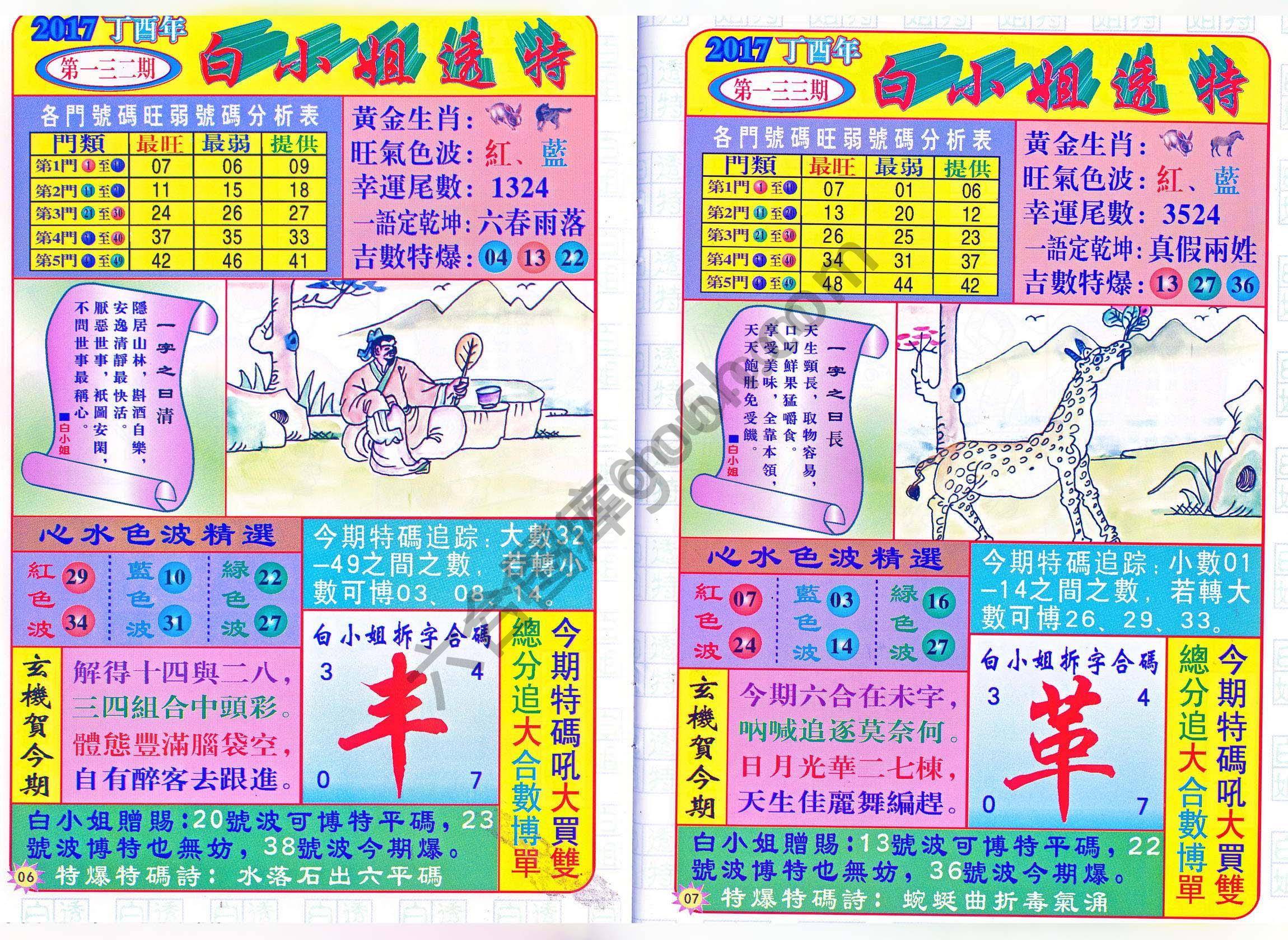 白小姐透特