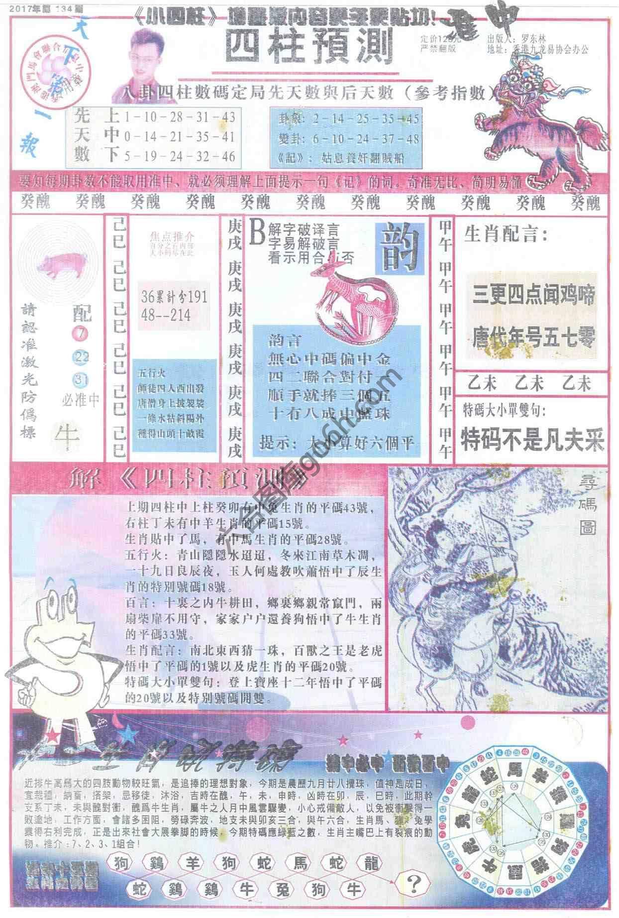 四柱预测
