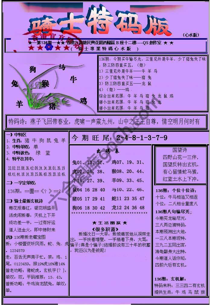 另类骑士特码版