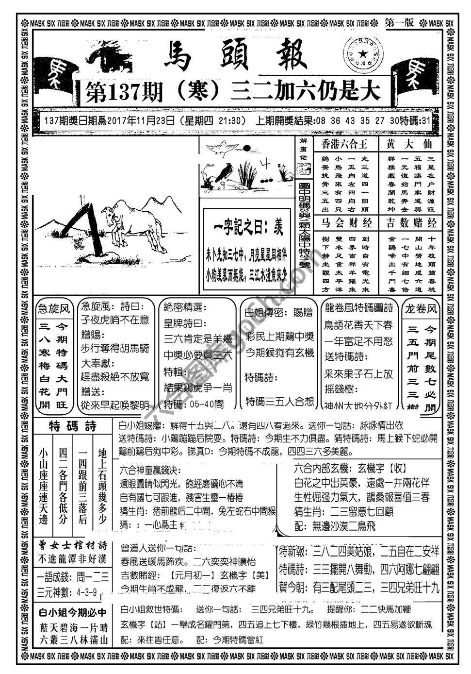 马头报
