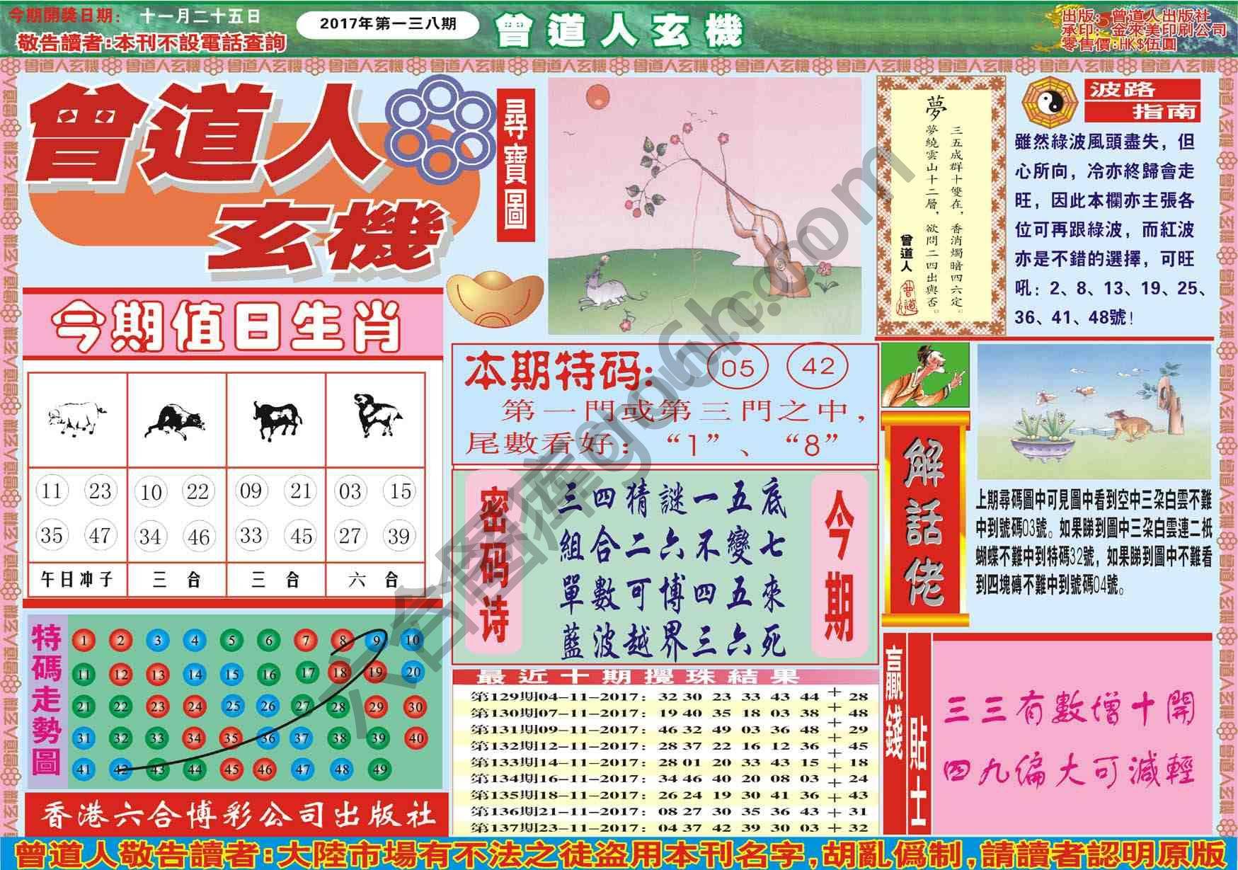 曾道人玄机