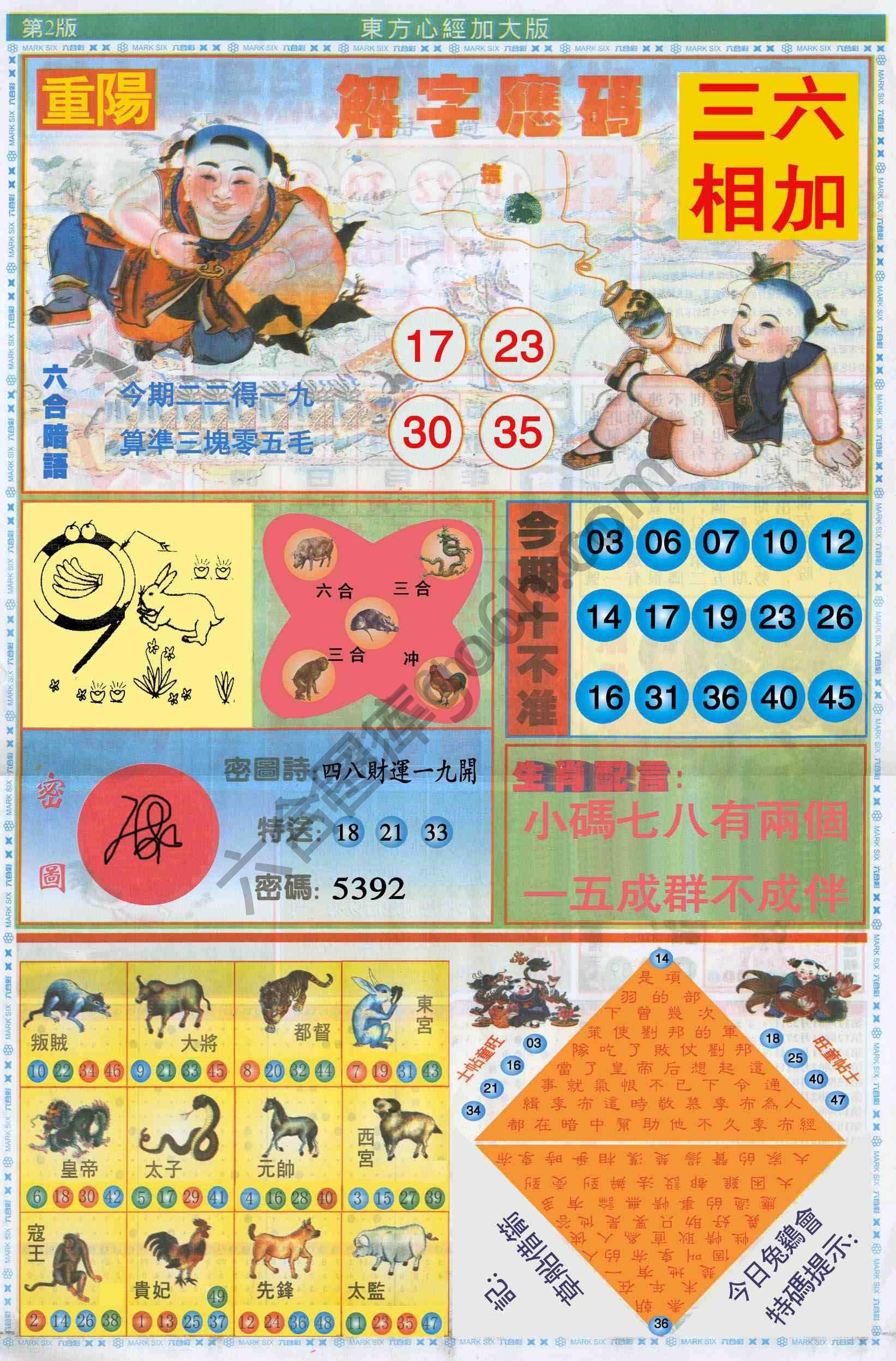 东方心经加大版
