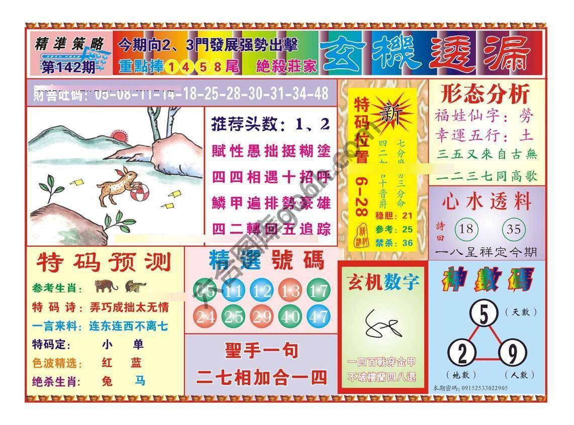 玄机透漏