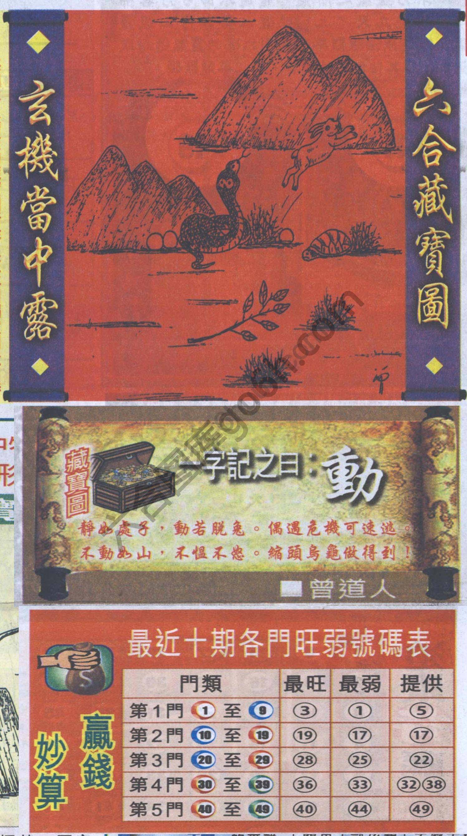 高清跑狗图