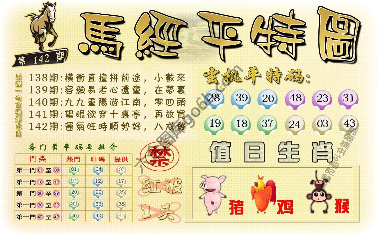 马经平特图