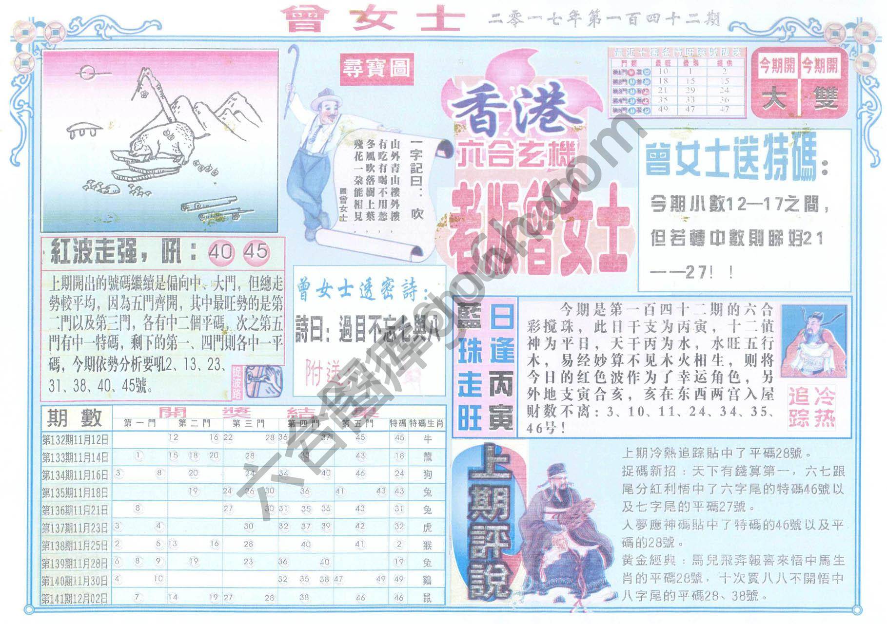 老版曾女士