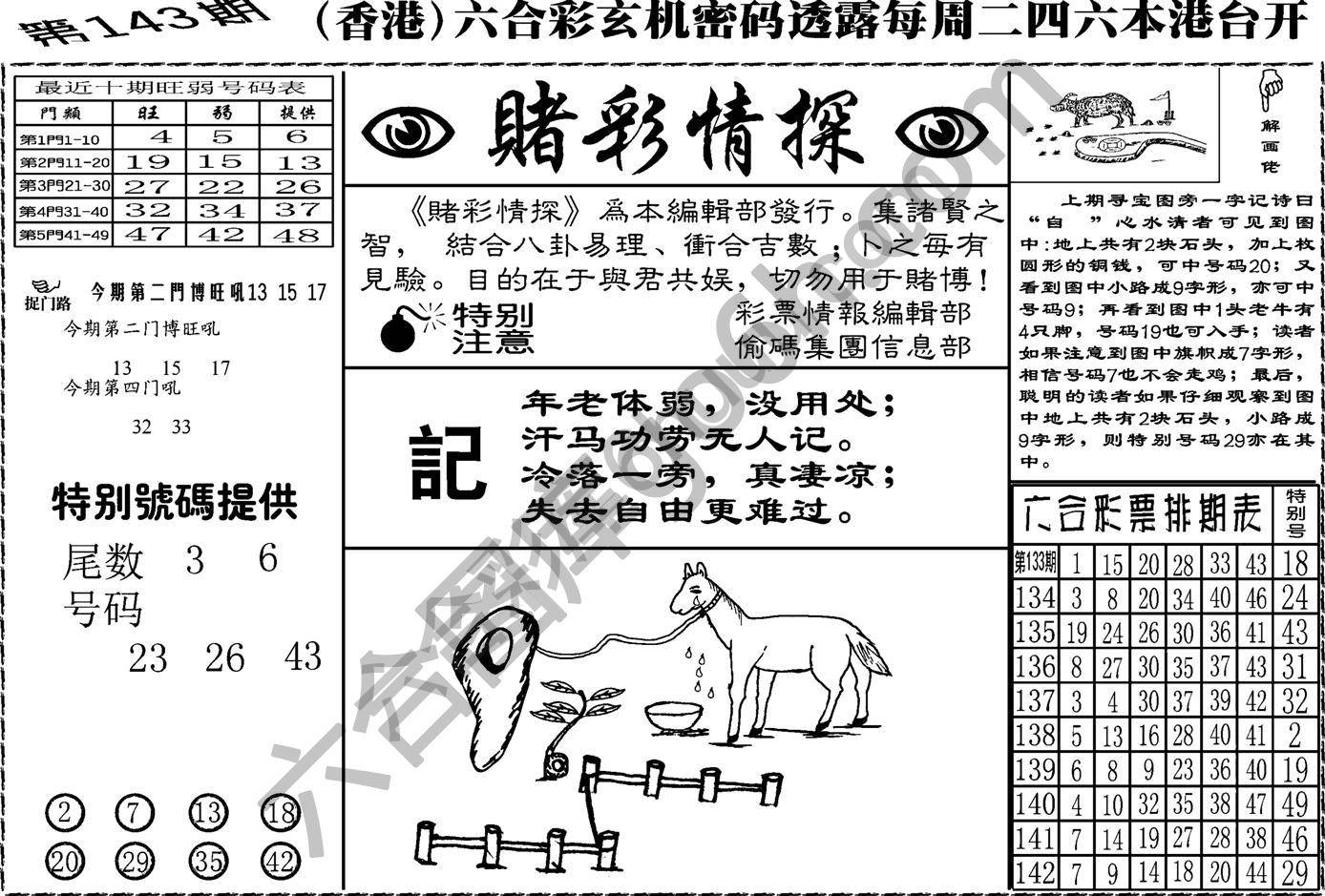 赌彩情探