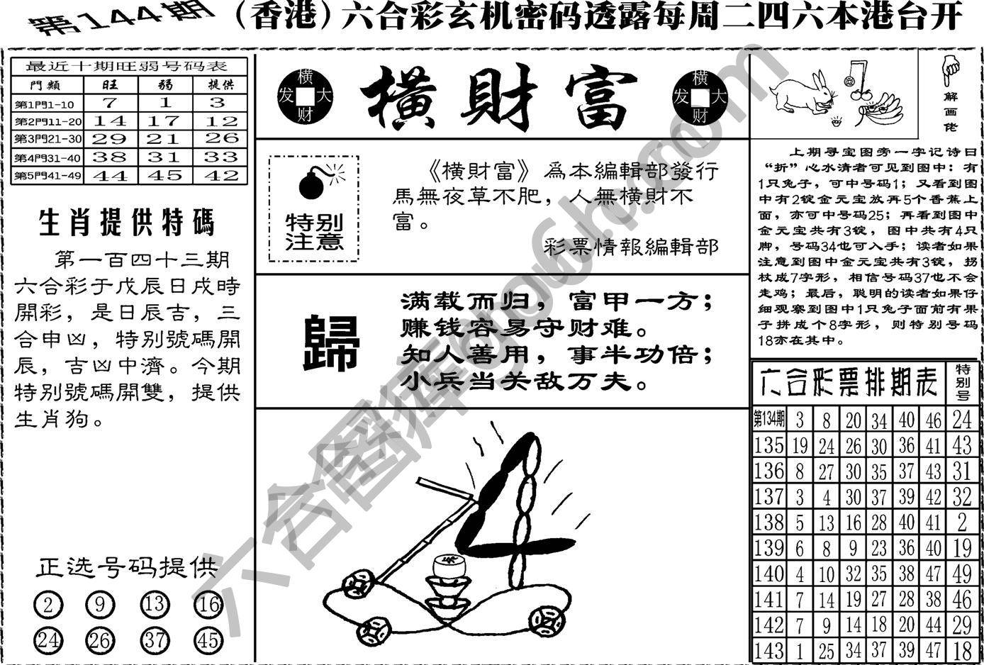 横财富
