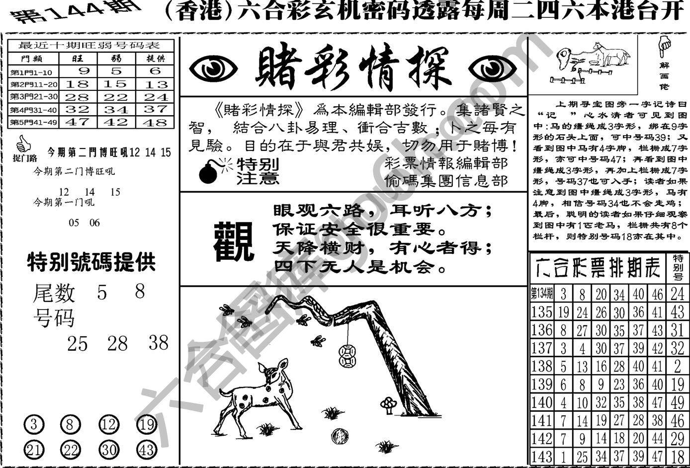 赌彩情探