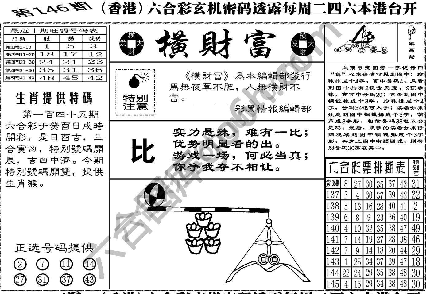 横财富
