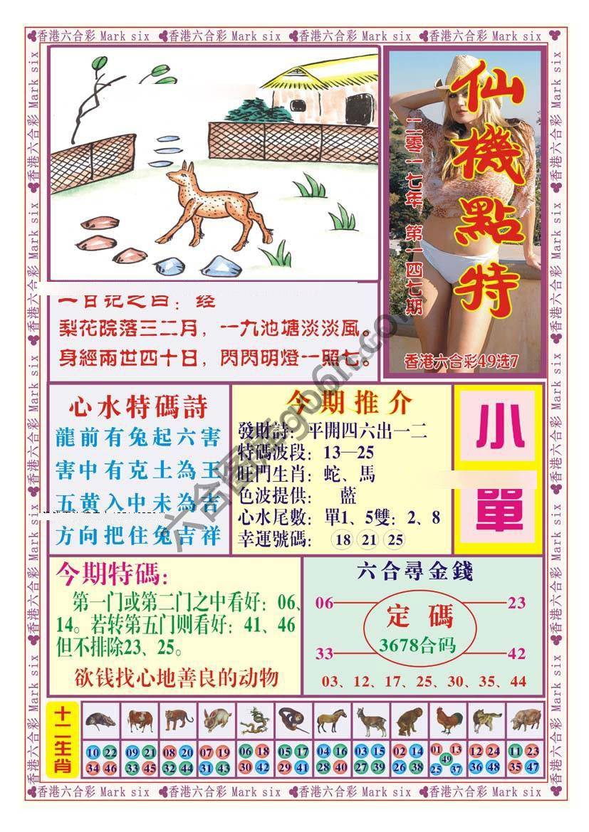 仙机点特