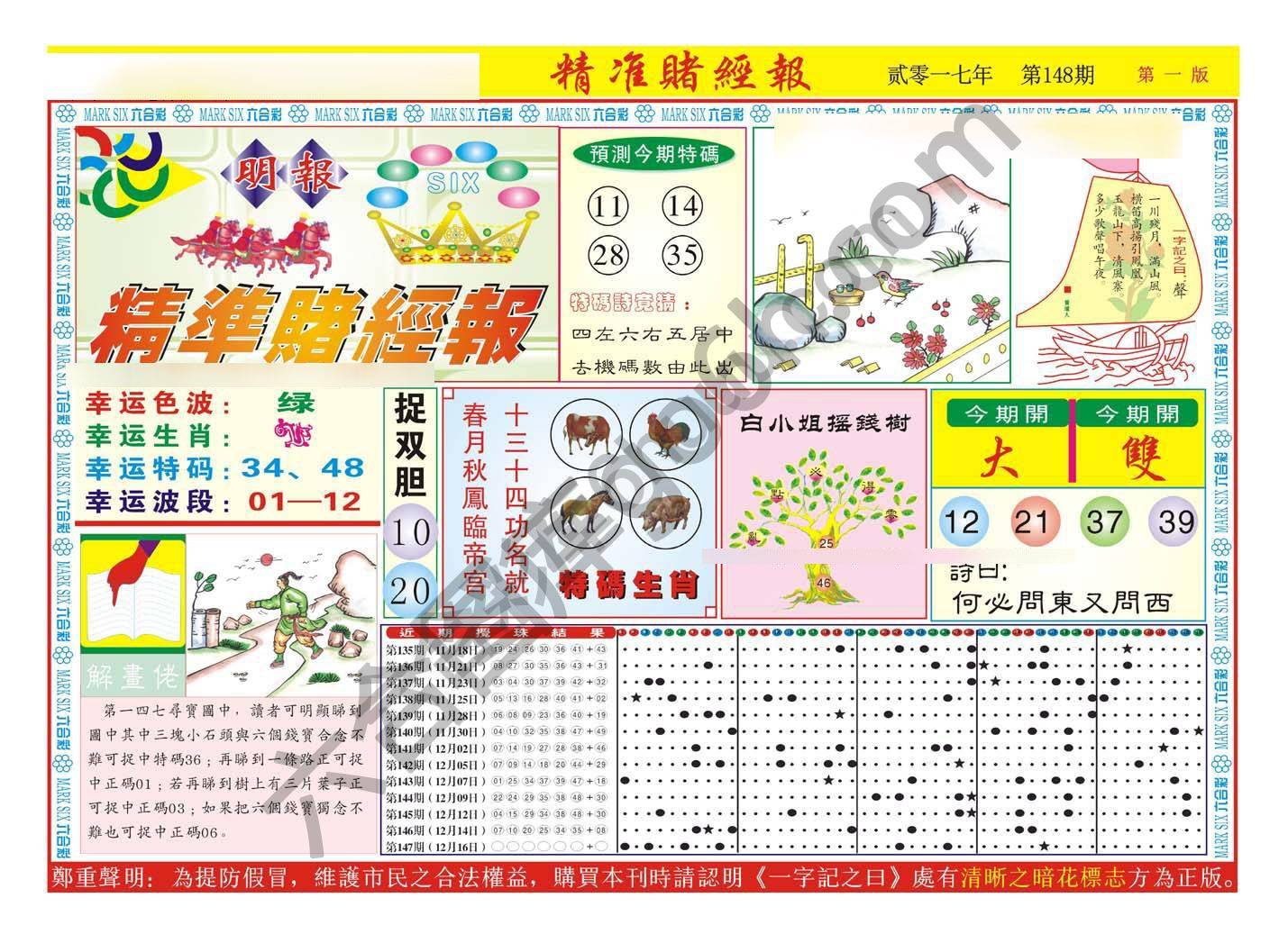精准赌经报