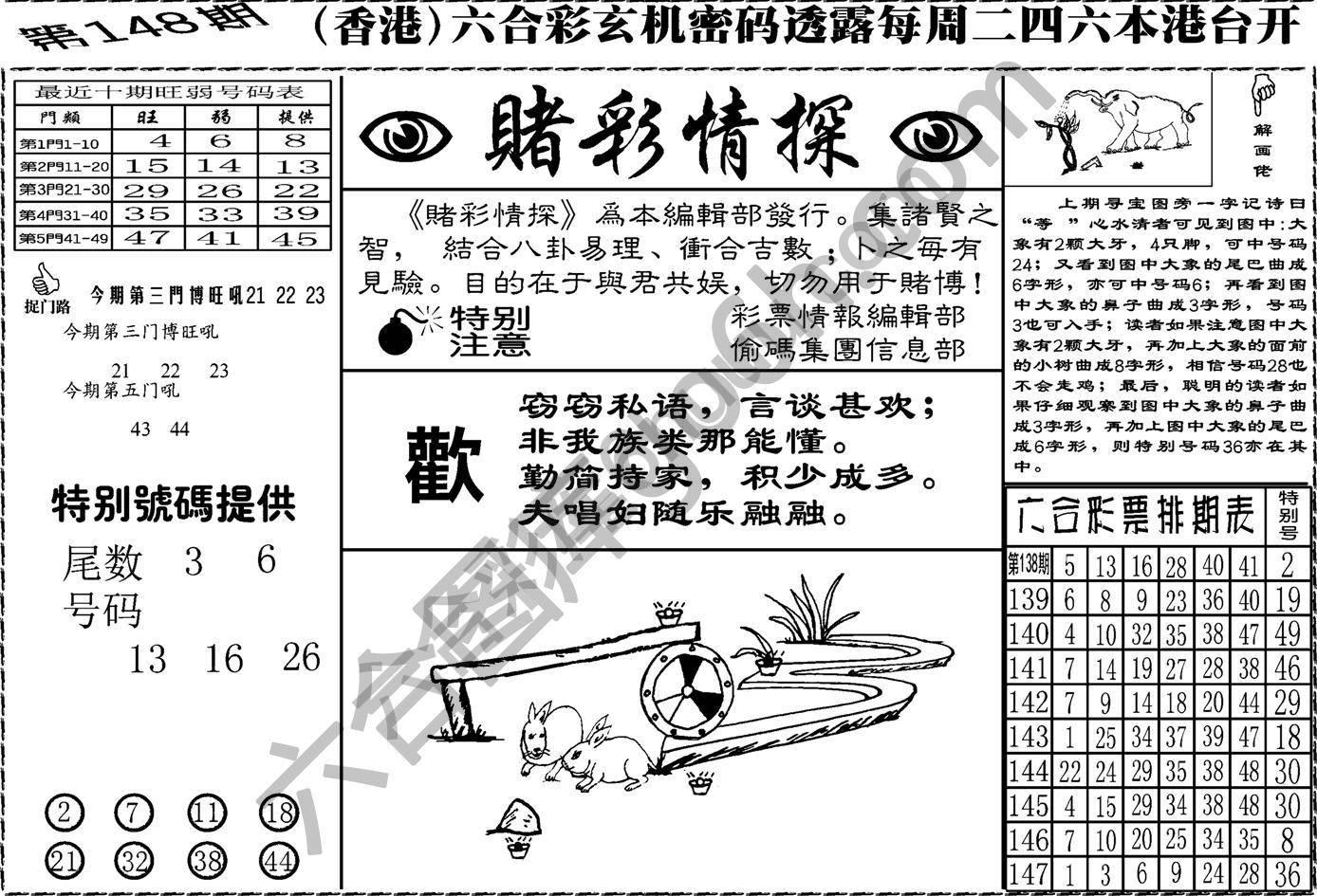 赌彩情探