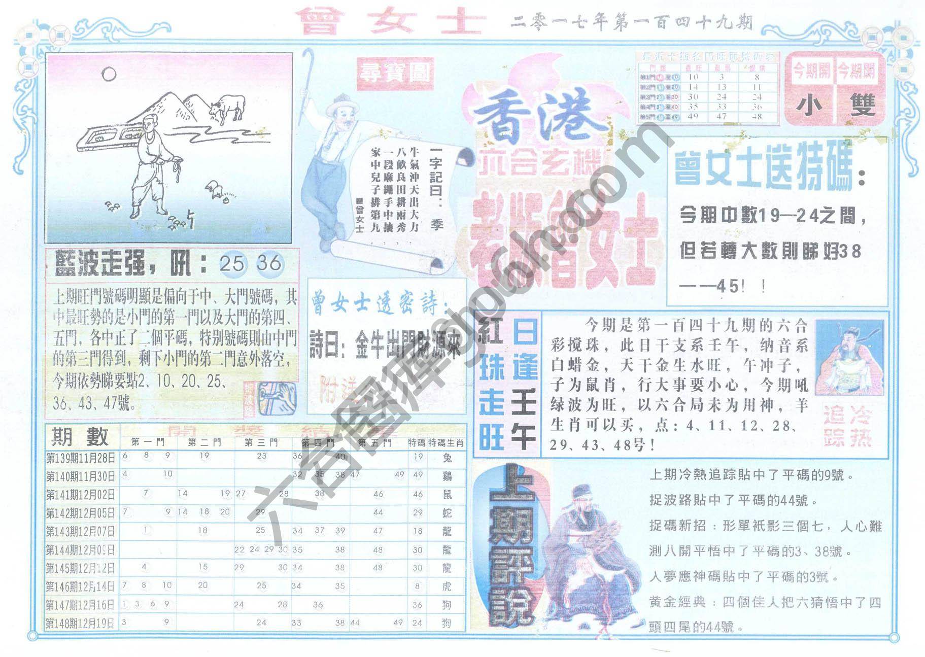 老版曾女士