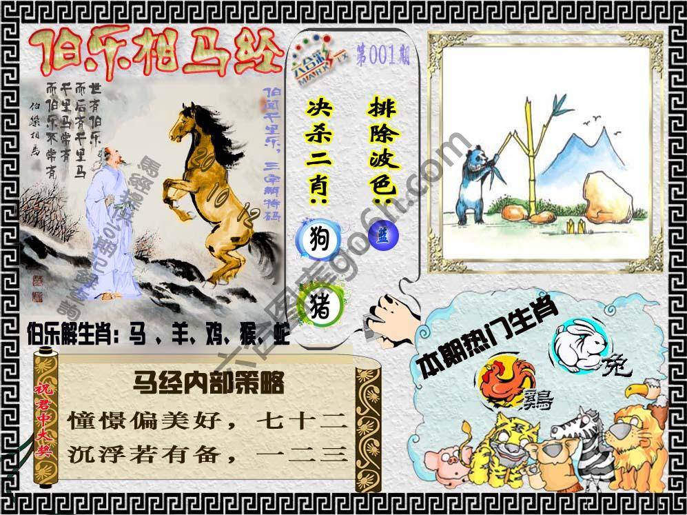 伯乐相马经