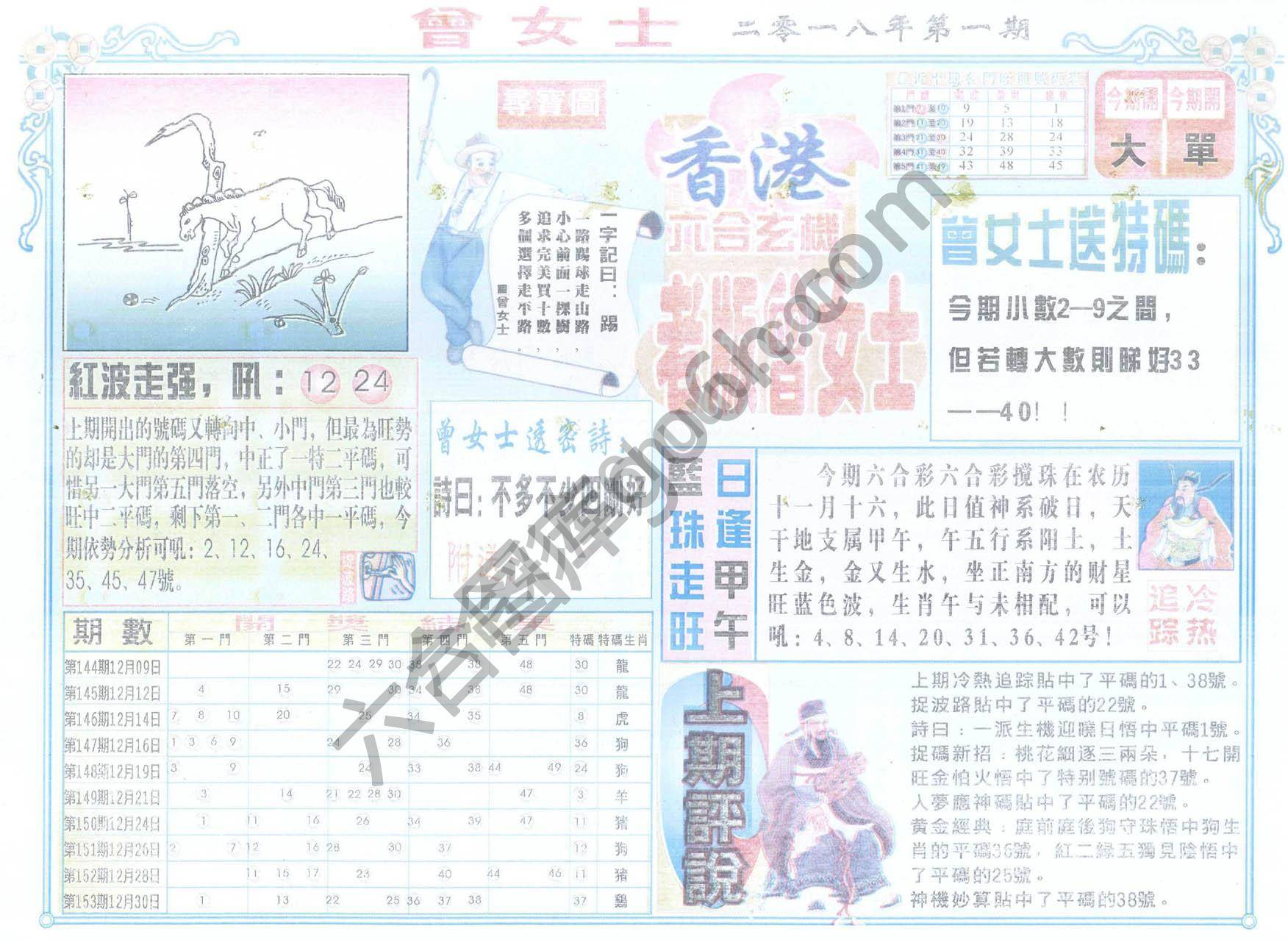 老版曾女士