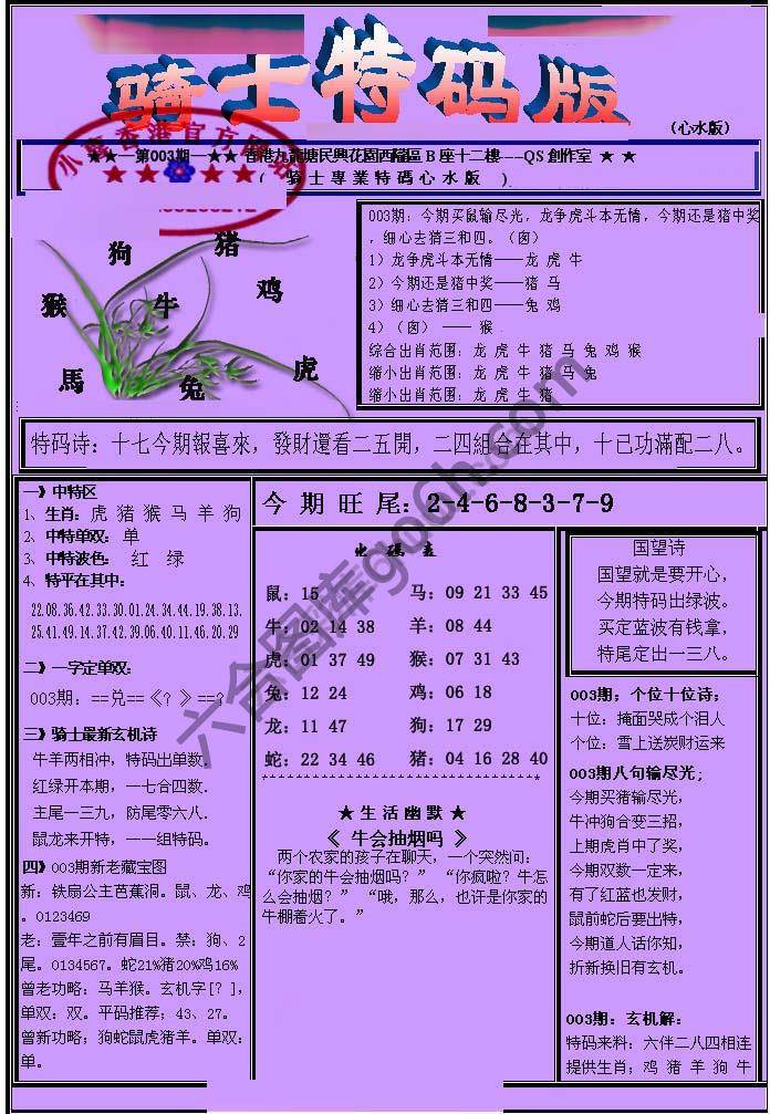 另类骑士特码版