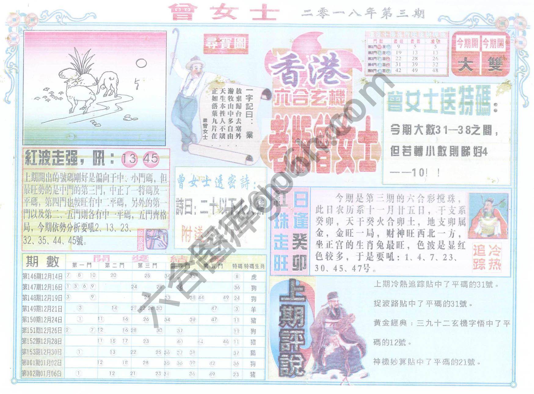 老版曾女士
