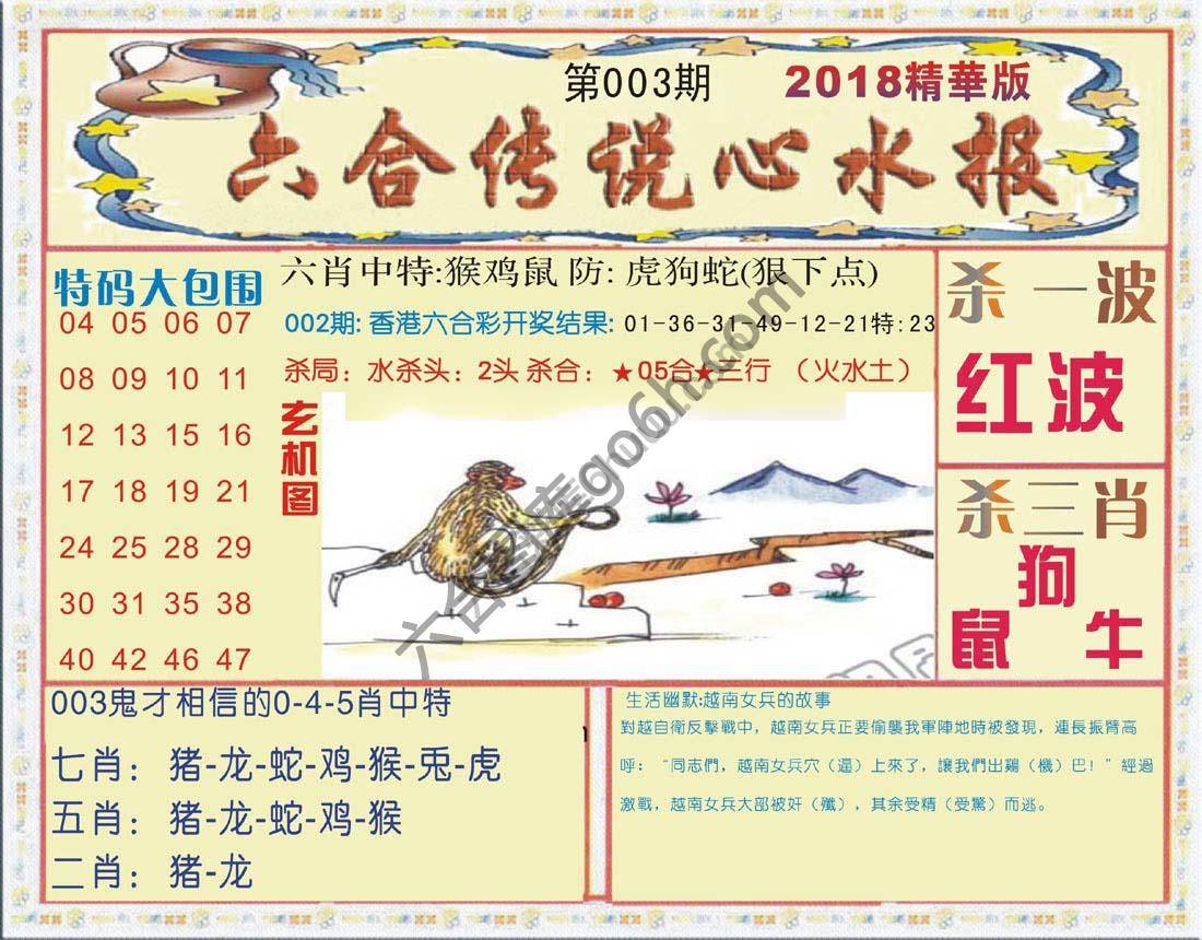 六合传说心水报